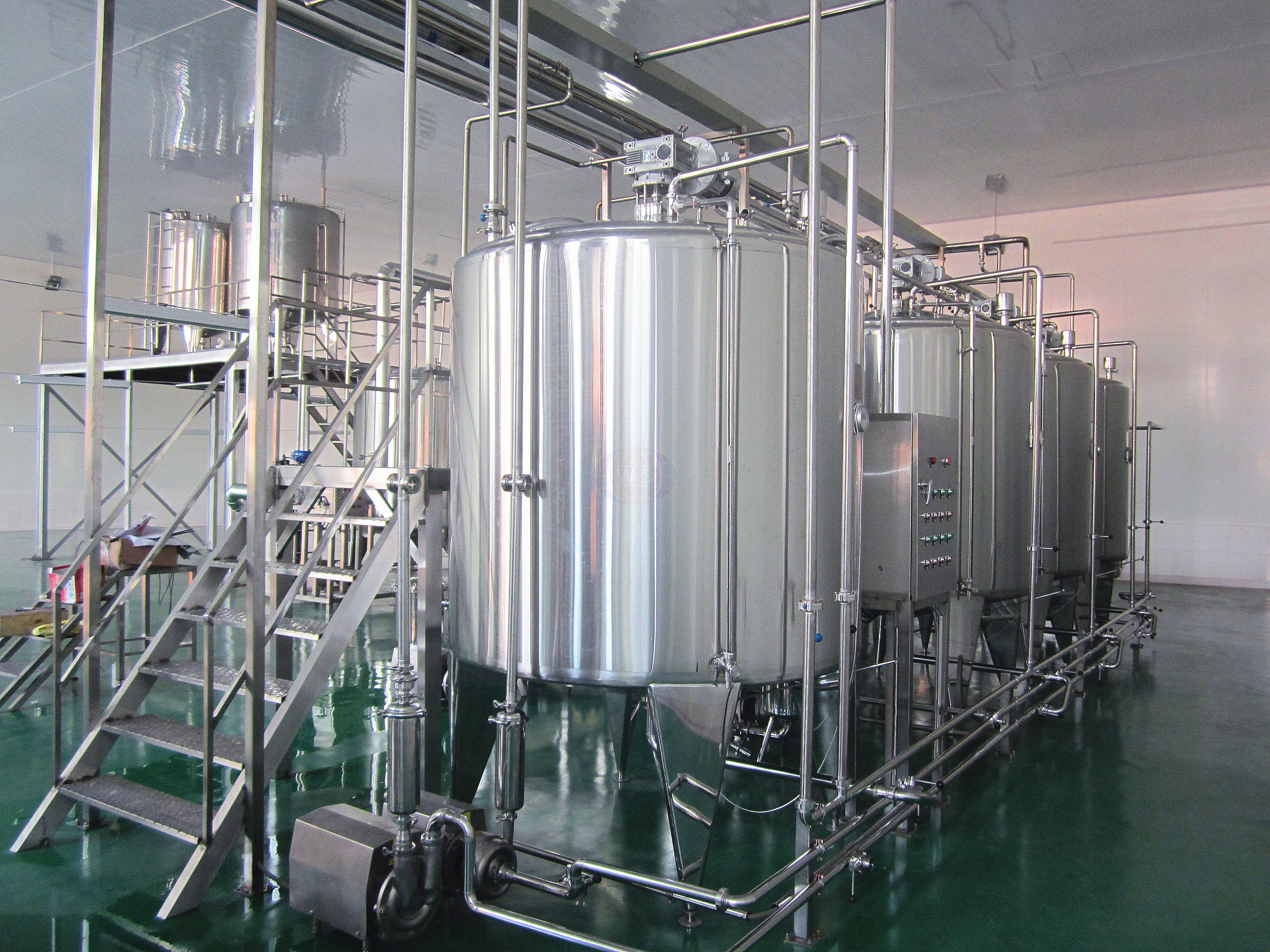 What is the importance of the UHT milk production line?