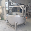 Food Grade Stainless Steel 1000L-3000L Round Cheese Making Vat