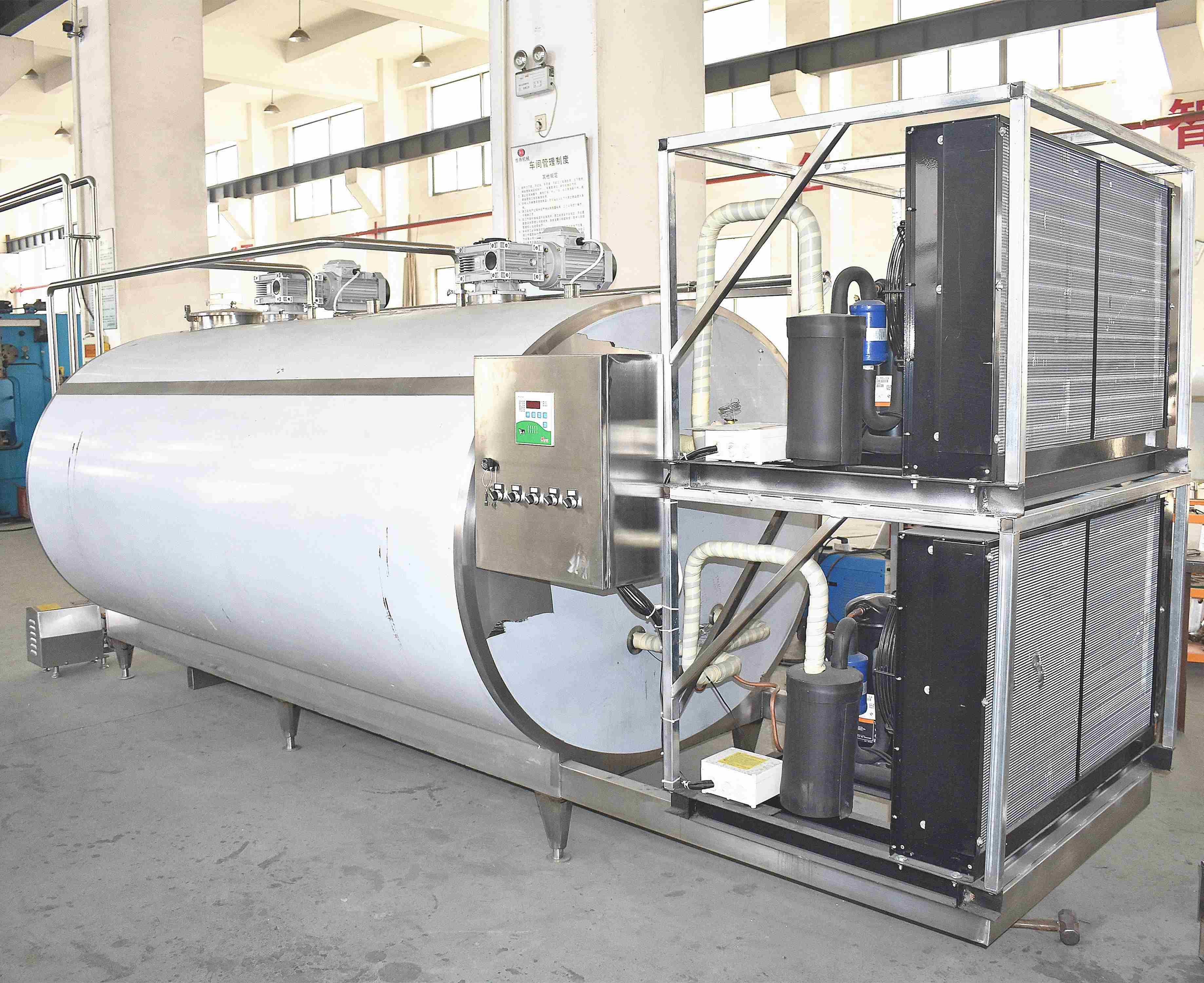 milk cooling tank