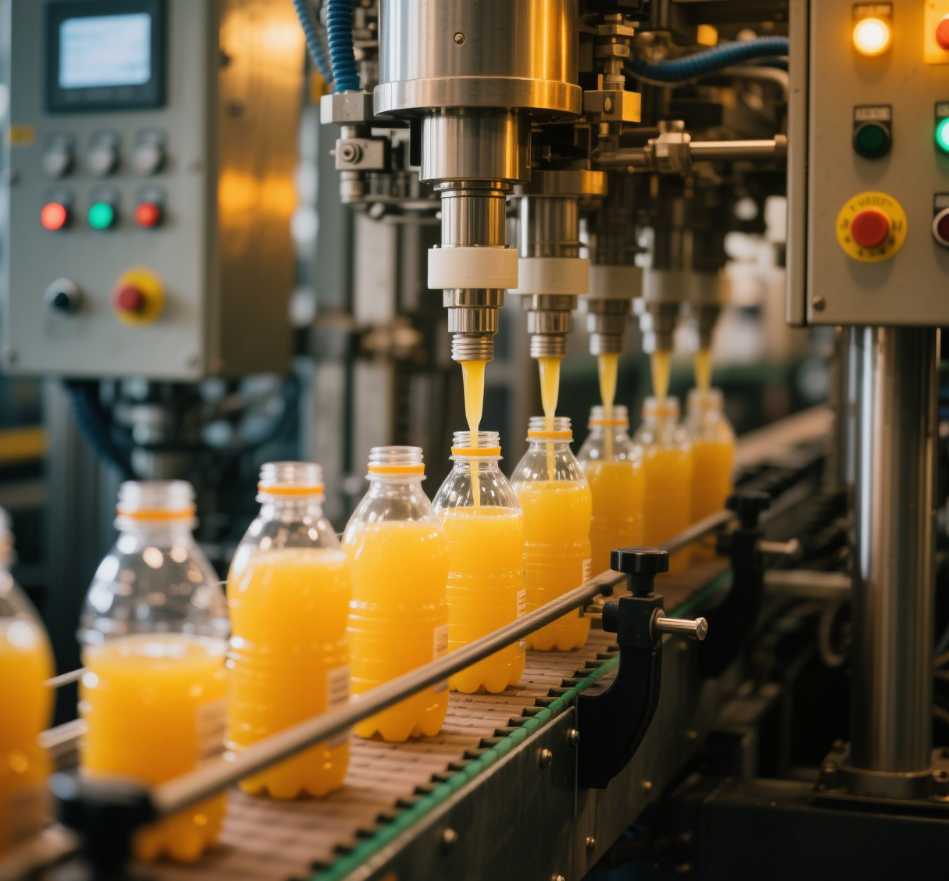 What is the correct order of juice processing?