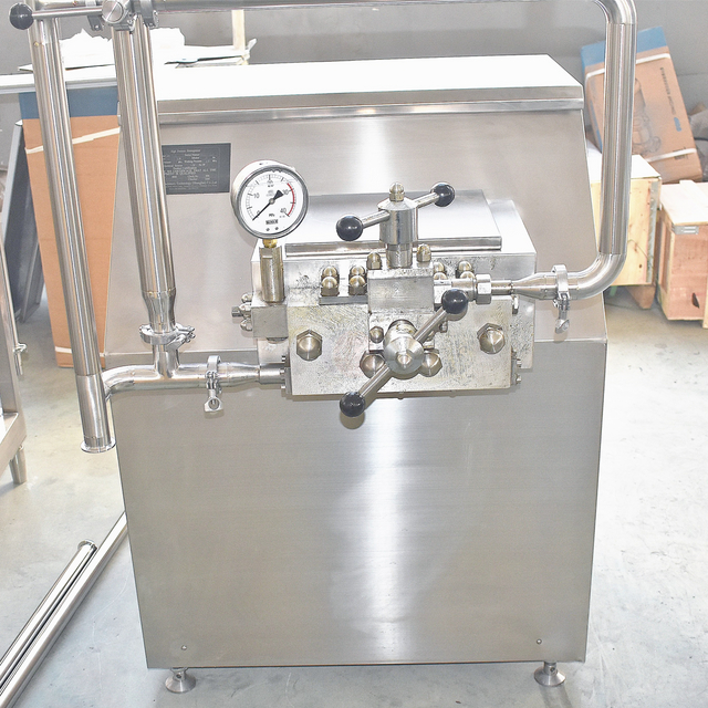 1000-5000L Ice Cream High Pressure Homogenizer