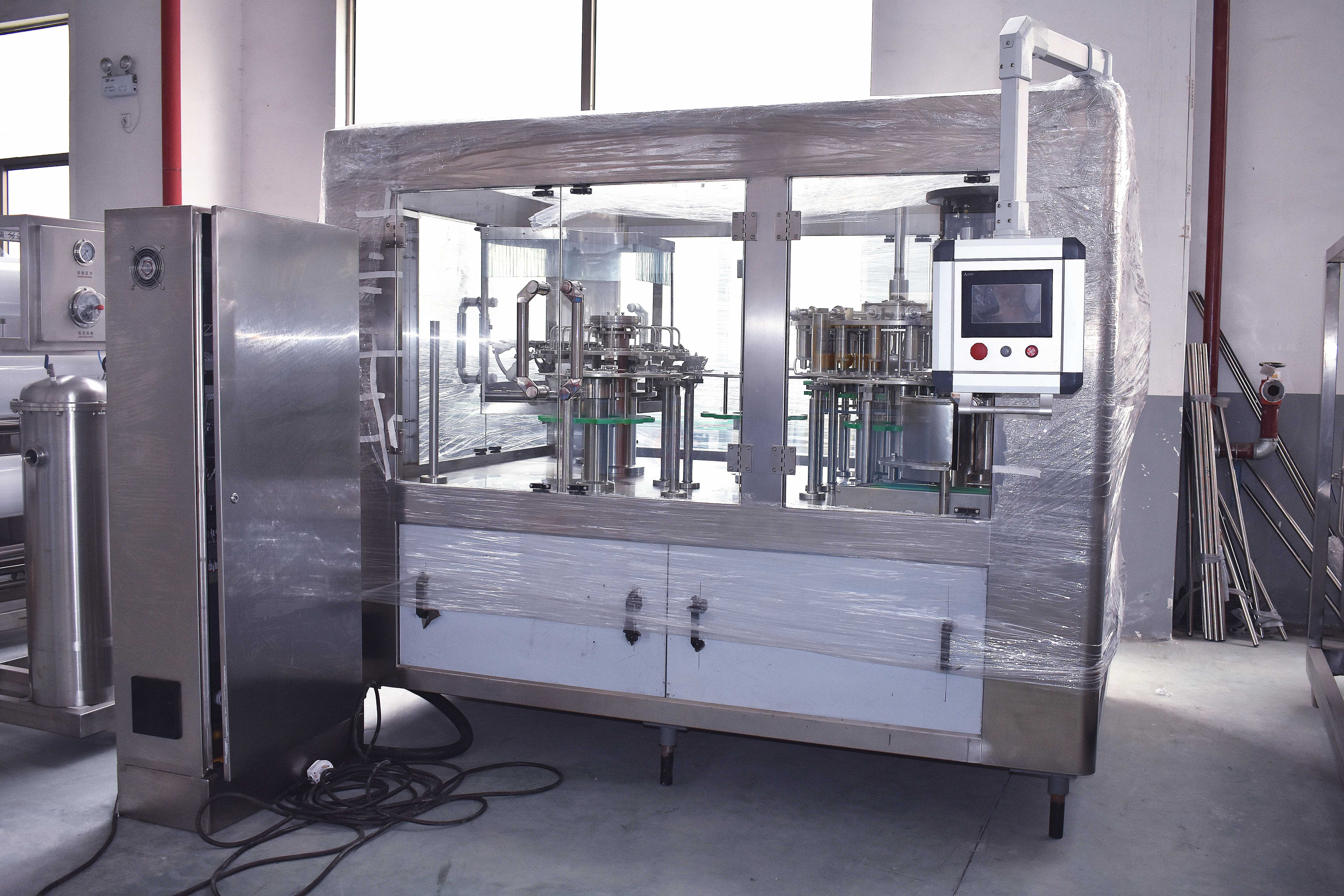 How can we sue the Bottle filling and capping machine?