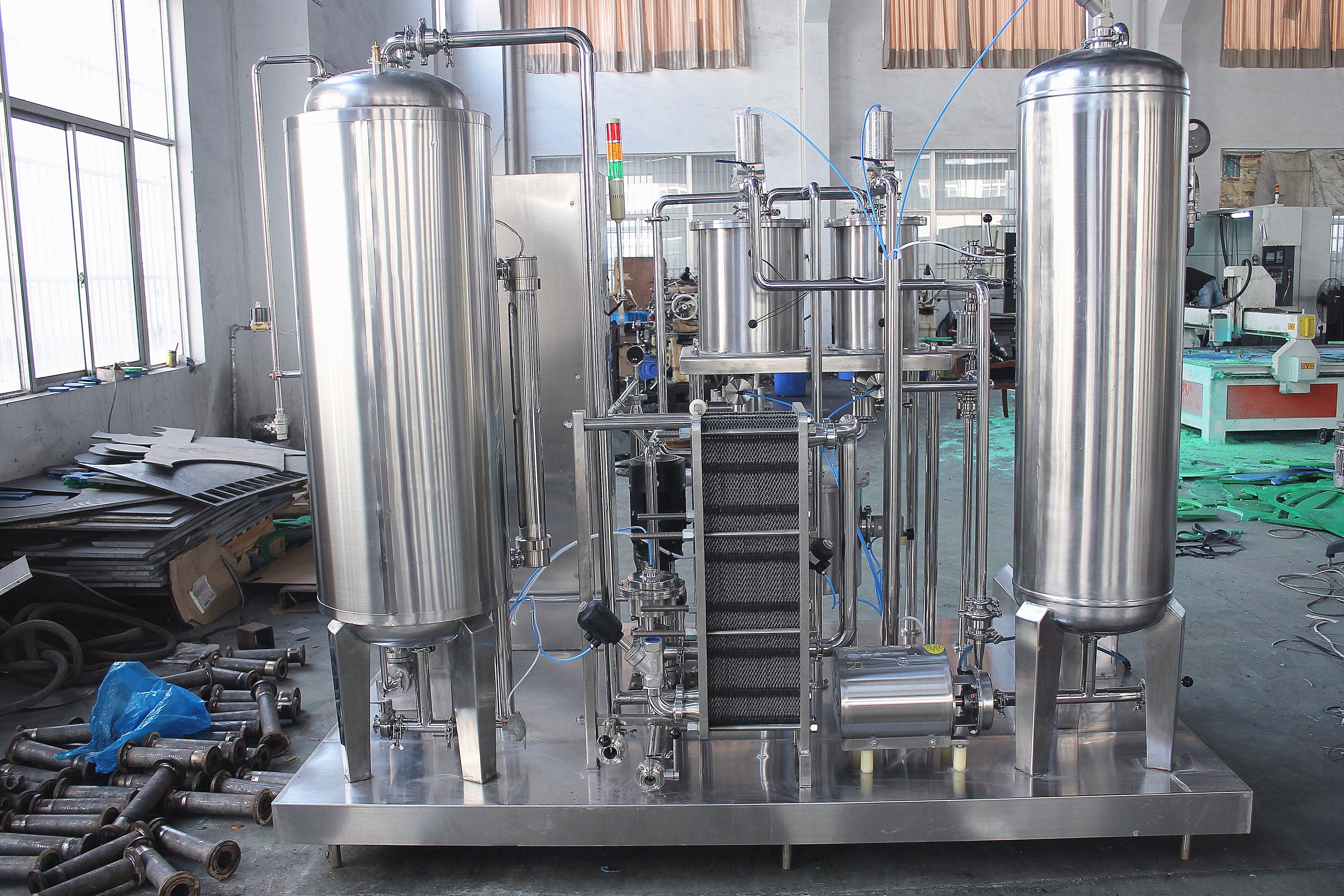 Carbonated drink production line