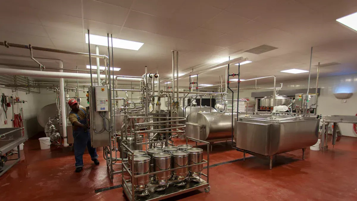 What is the process of milk production?