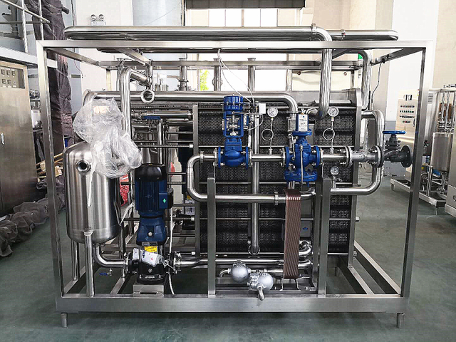 Fully Automatic Plate Type Sterilizer for Milk Juice