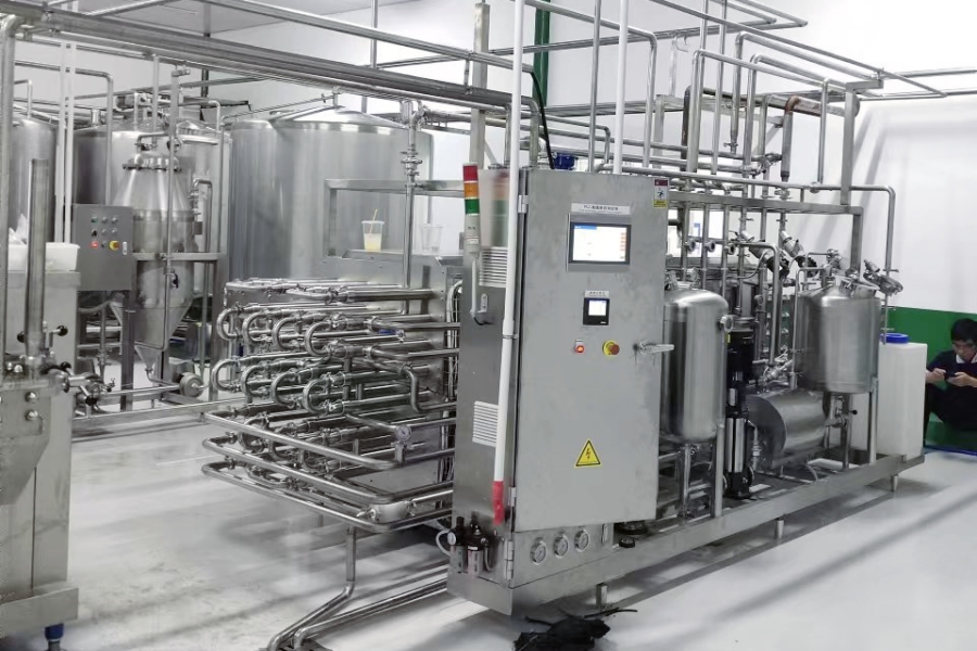 What is the production process for milk?