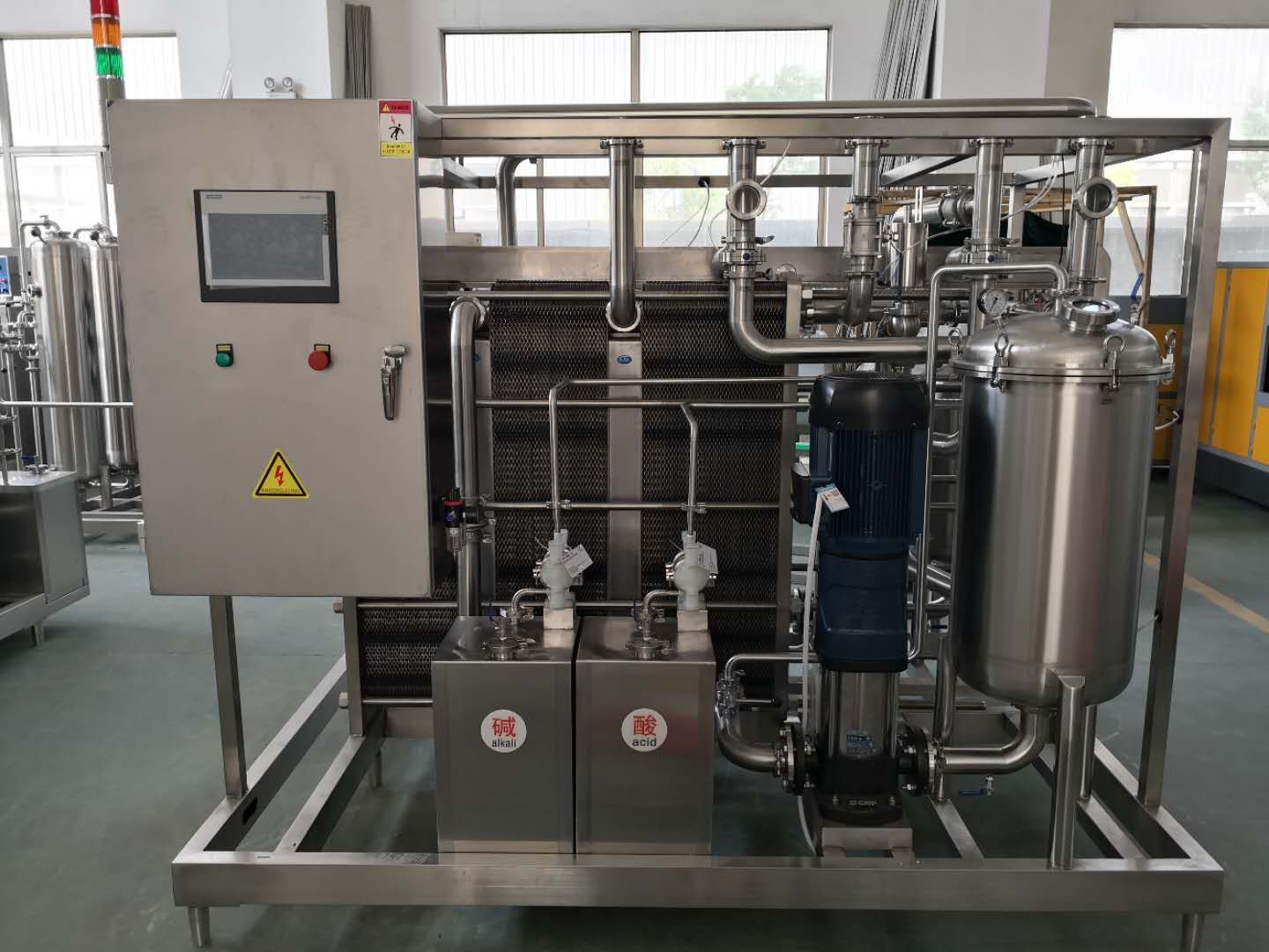 plate pasteurizer