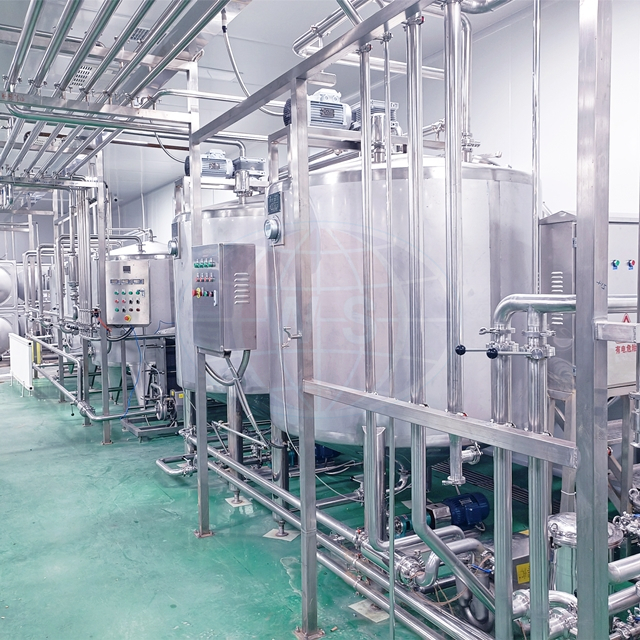 Complete Pasteurized Milk Production Line Plant