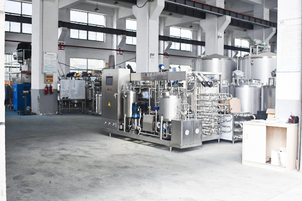 factory of milk production line