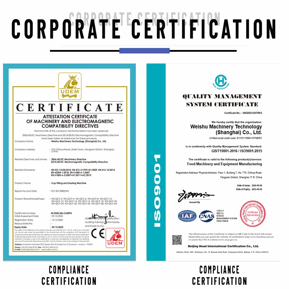 certifications