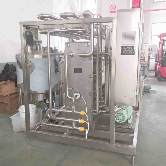 Fully Automatic PLC Control Milk Juice Pasteurizer