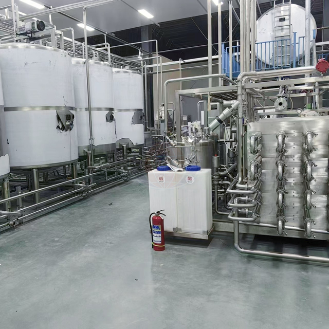 UHT Milk Production Line 