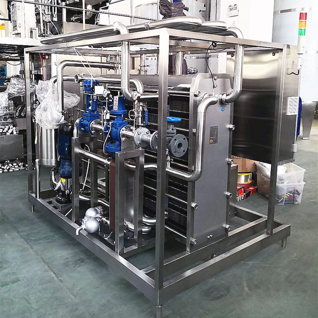 Fully Automatic Plate Type Sterilizer for Milk Juice