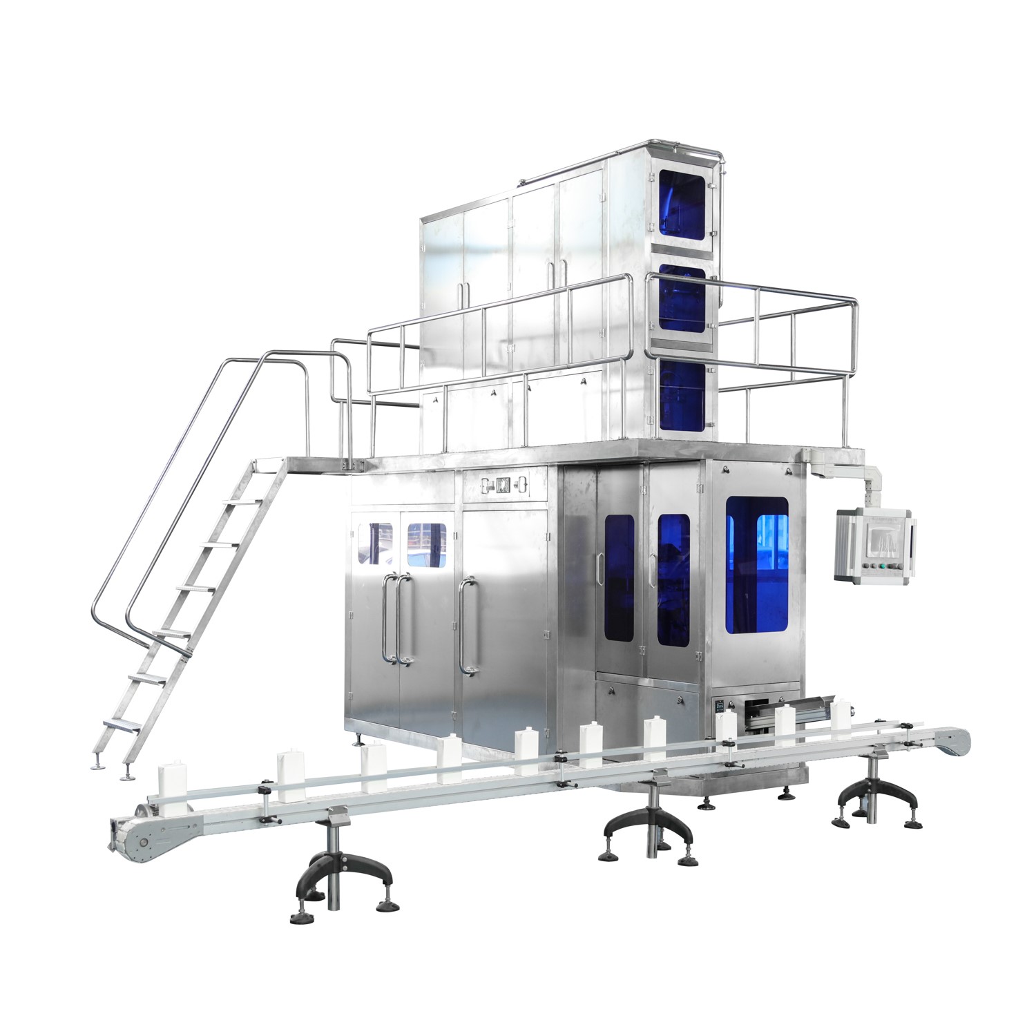 aseptic filling and packaging machine