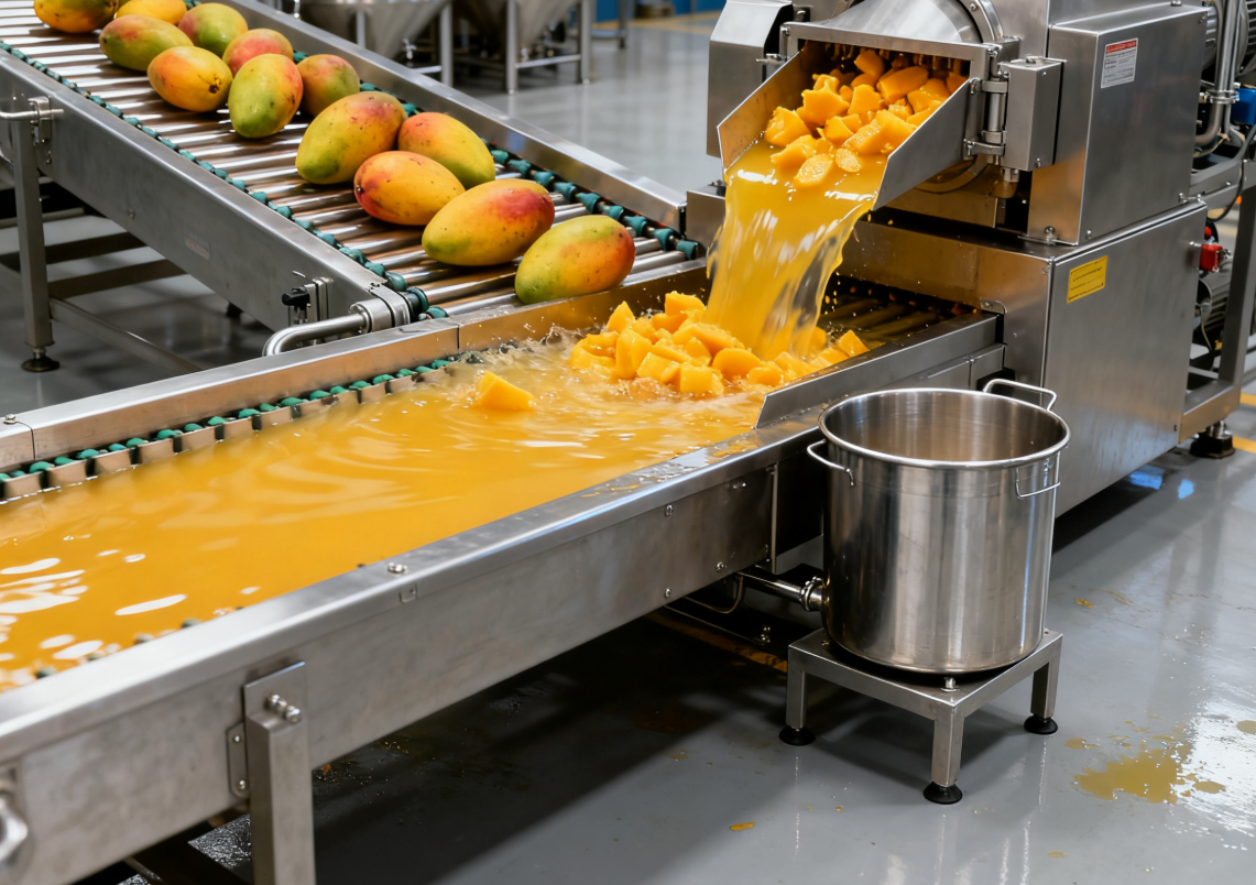 Mango Juice Production