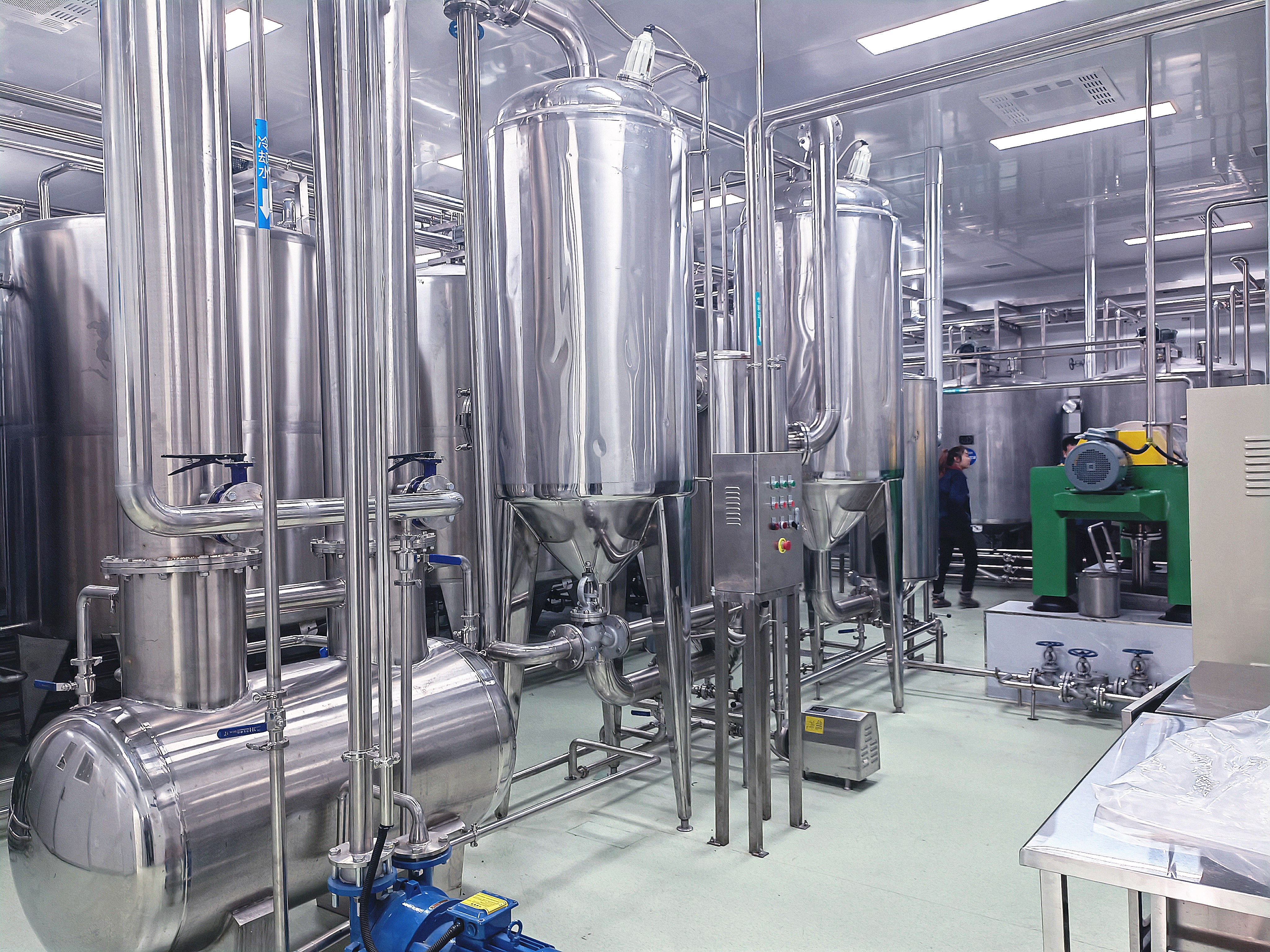 Fruit juice processing line