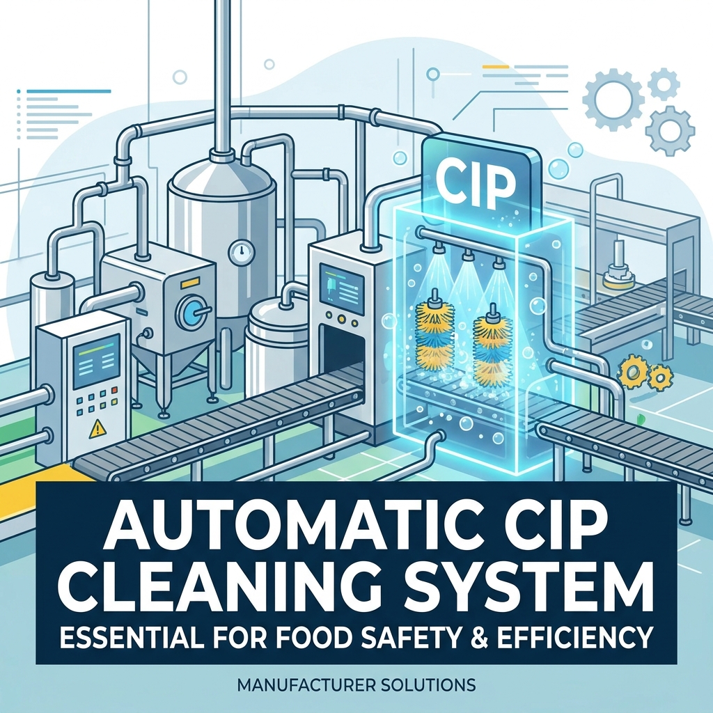 自動 CIP 洗浄システムが食品工場にとって重要なのはなぜですか?