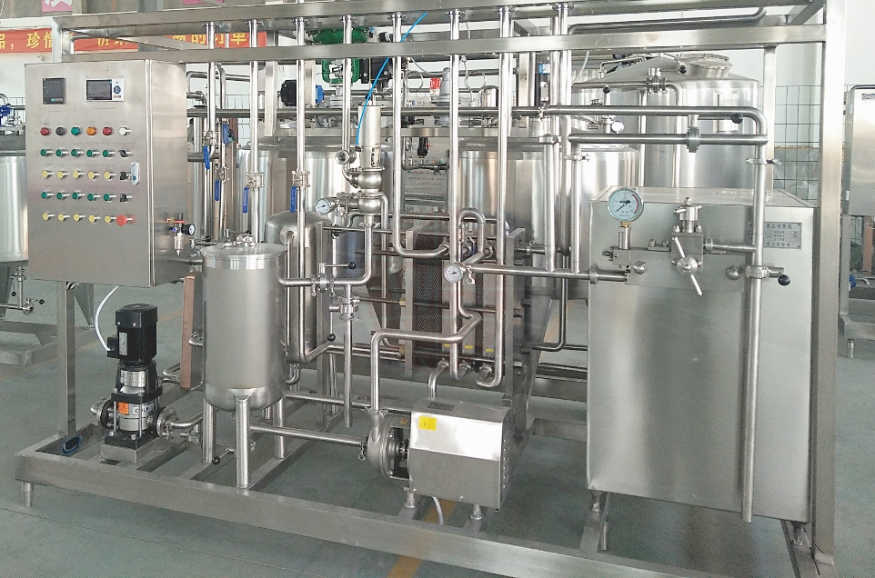 Industrial Ice Cream Production Line Facility