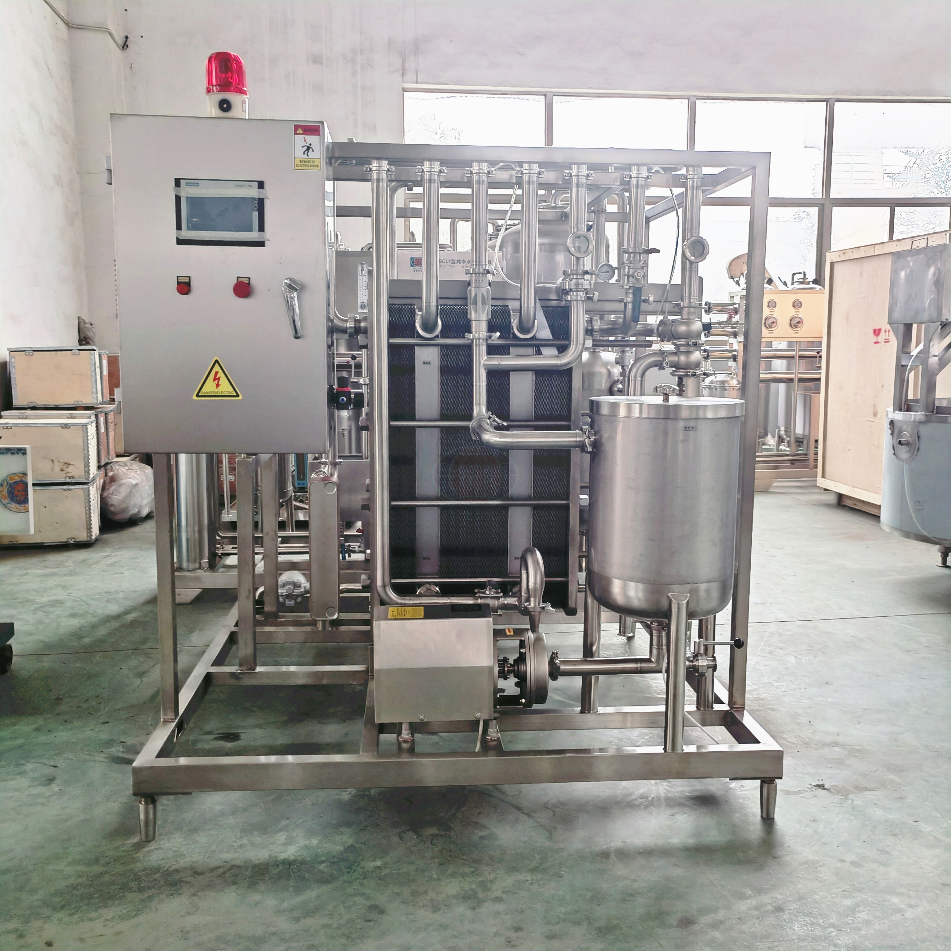 Plate Pasteurizer Processing Capacity