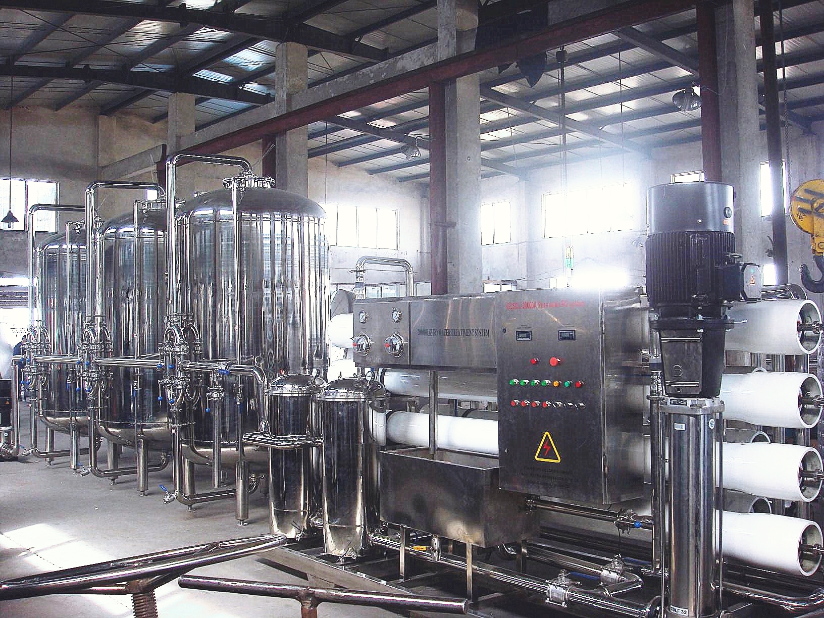Ozone Residual Control in Bottled Water Production Line