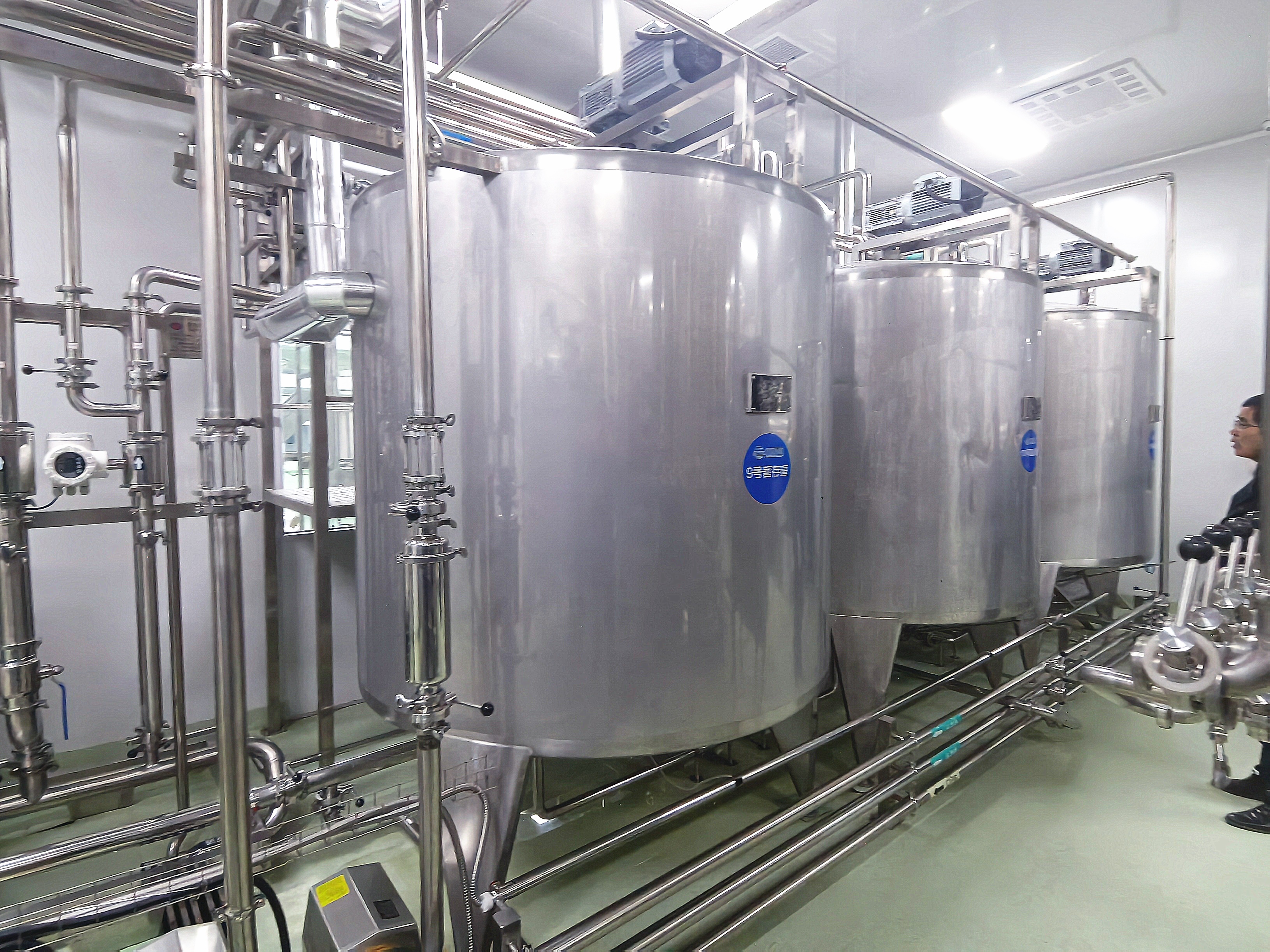 Productielijn voor gecondenseerde melk